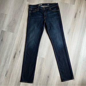 AG 31 R The Premiere Skinny Straight Denim Jeans Adriano Goldschmied